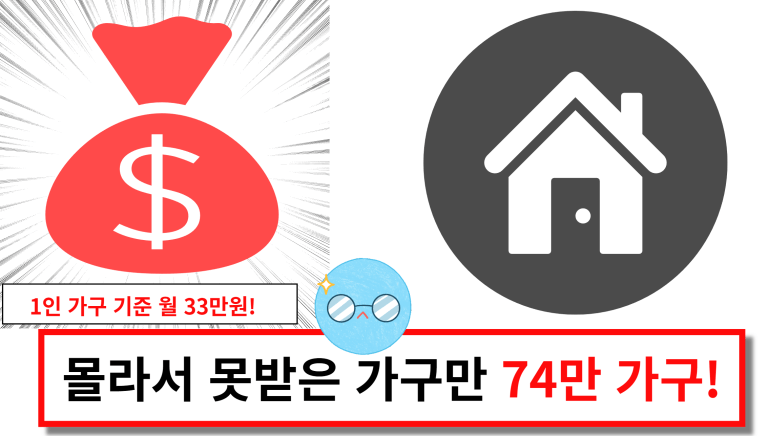 주거급여 인상! 신청 안한 74만명, 지금 바로 신청하세요!