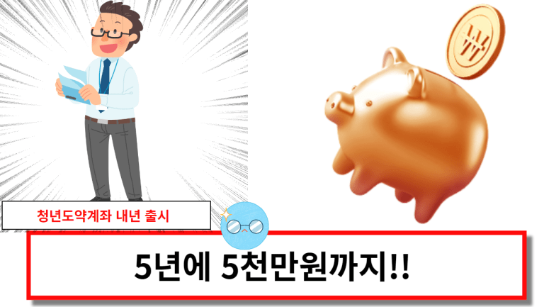 청년도약계좌 내년 출시 5년에 5천만원!